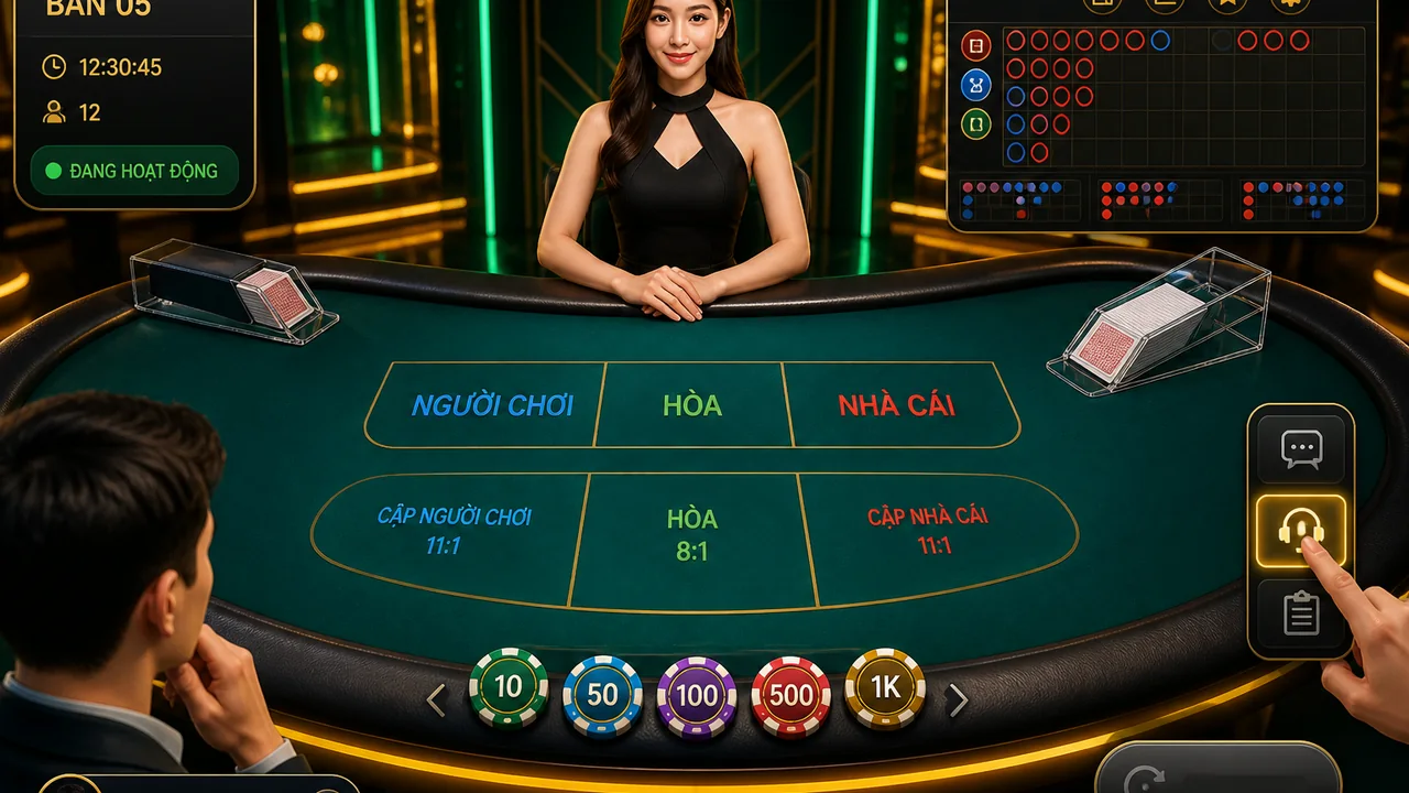 Gặp trục trặc khi chơi baccarat king88? Quy trình tìm hỗ trợ rõ ràng
